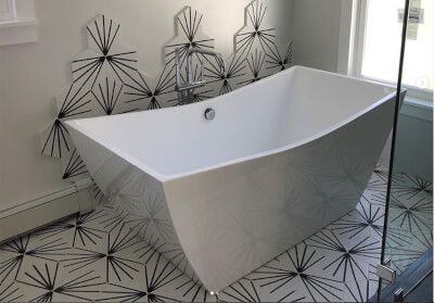Revamping a Bathroom with Chic Tiles