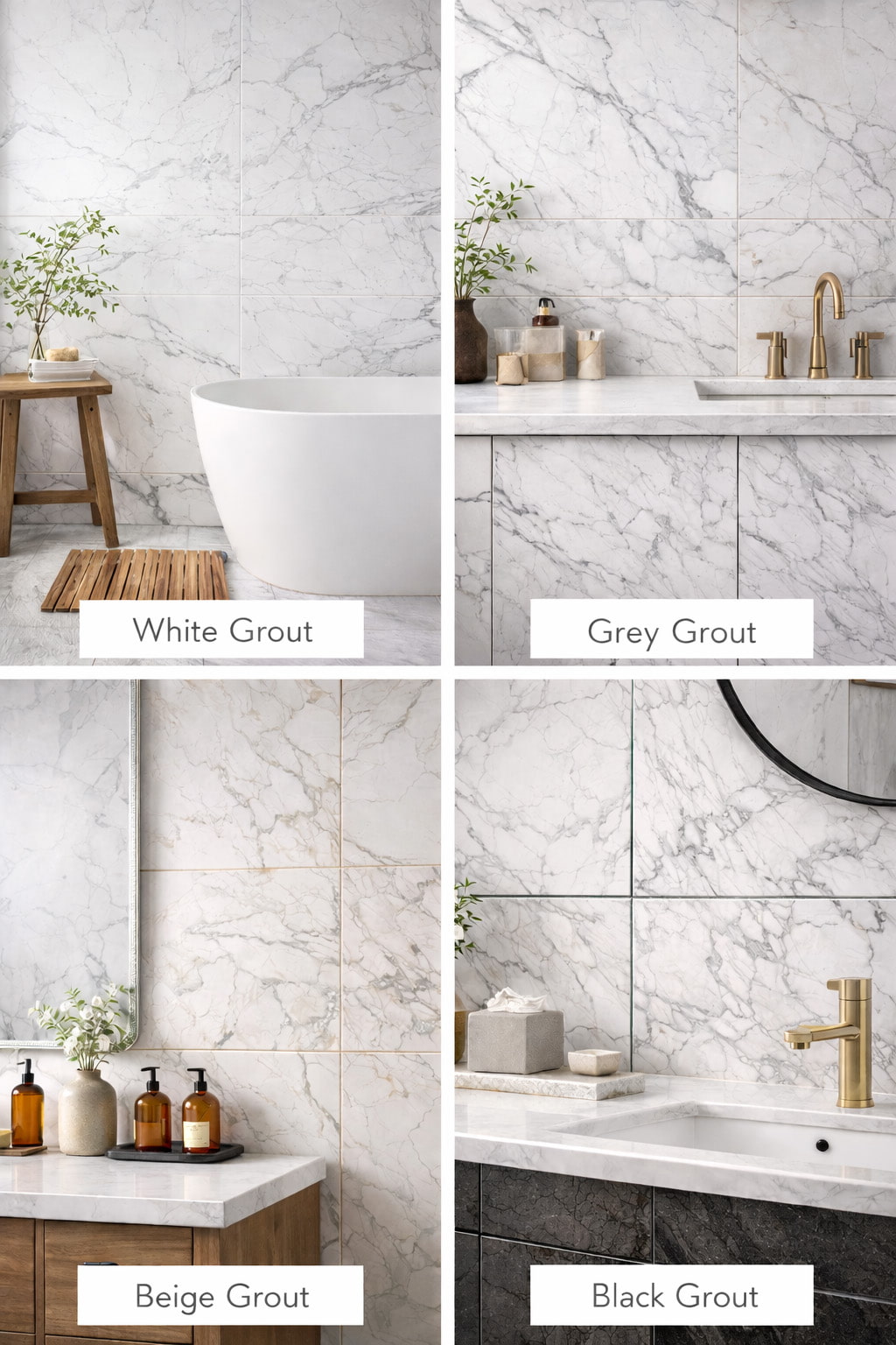 How to Choose a Grout Color. National Tile, North Reading